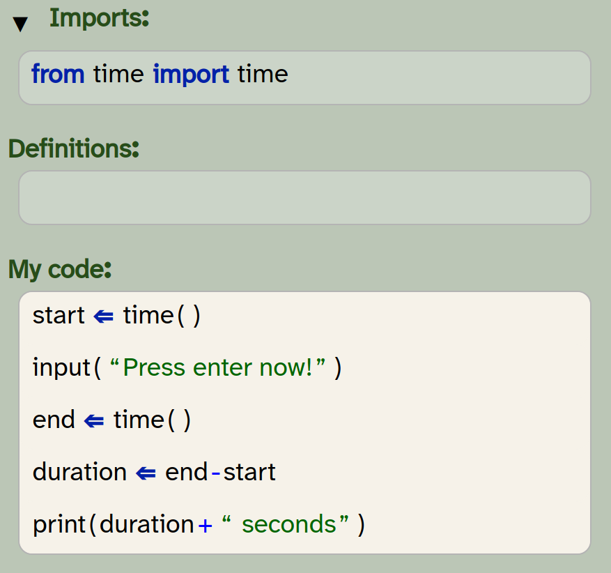 Strype code