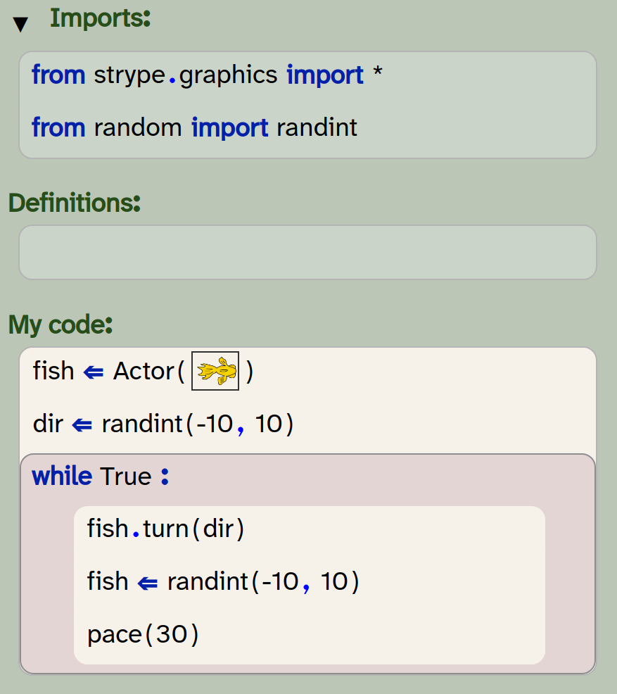 Strype code