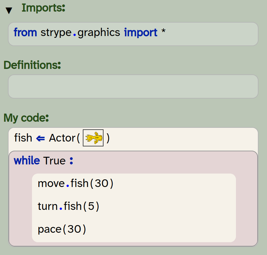 Strype code